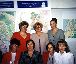 Галина Петровна с коллегами